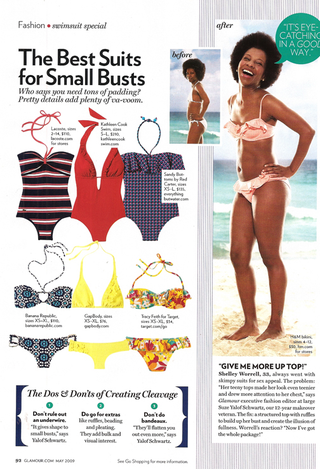 Illustration for article titled Glamour Tries Not To Make A Big Deal Of Its Plus-Size Model